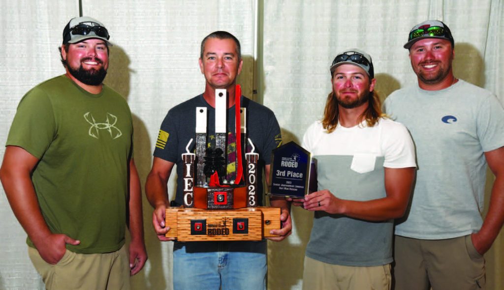 Jasper Co. REMC Lineman at Rodeo