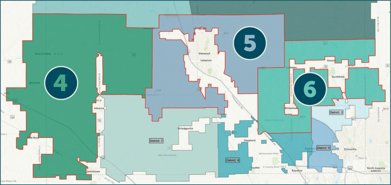 BREMC District Map