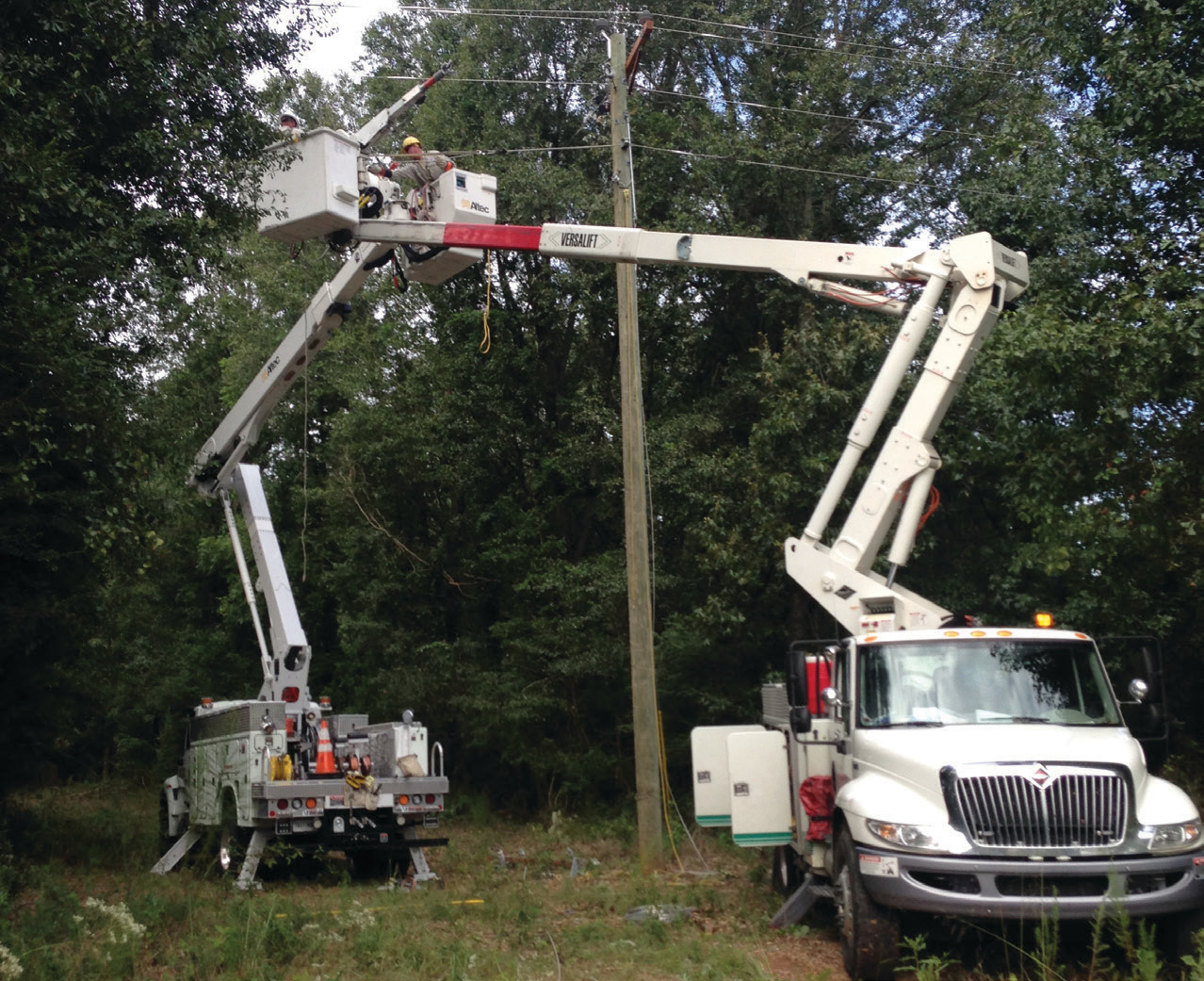 Lineworkers at Decatur