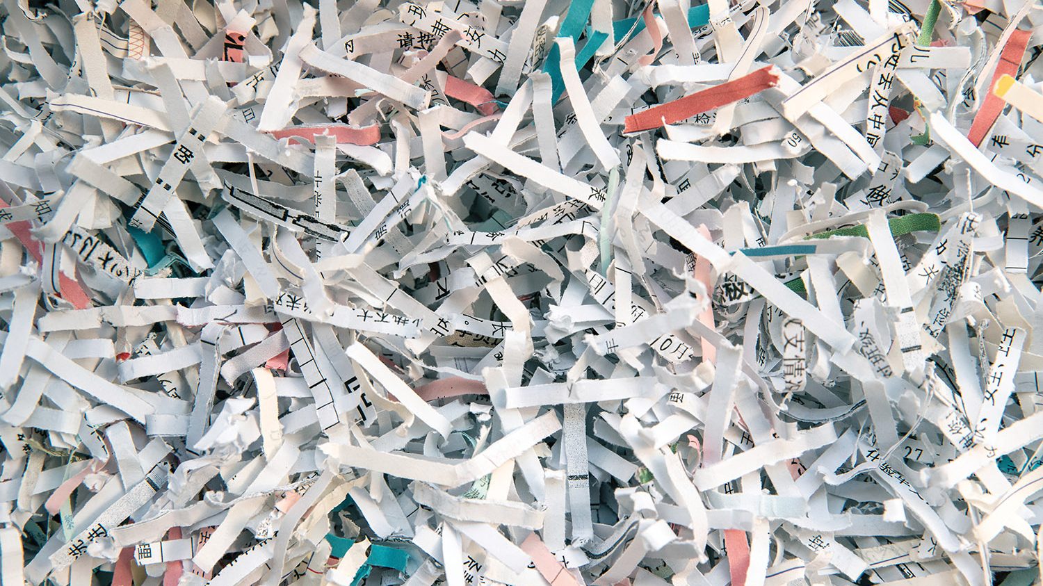 Shredded paper