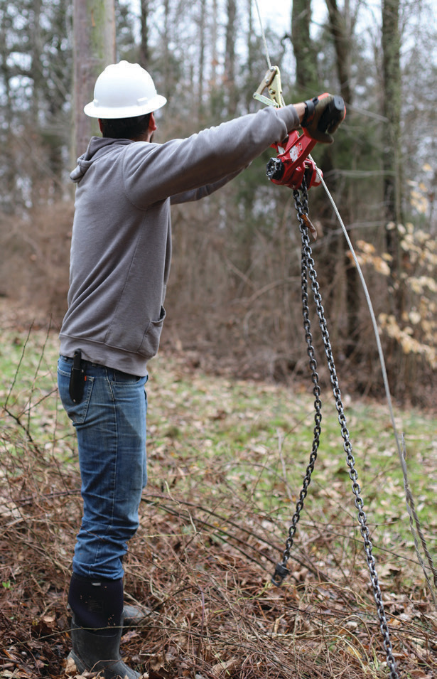 Lineman at Daviess-Martin County REMC