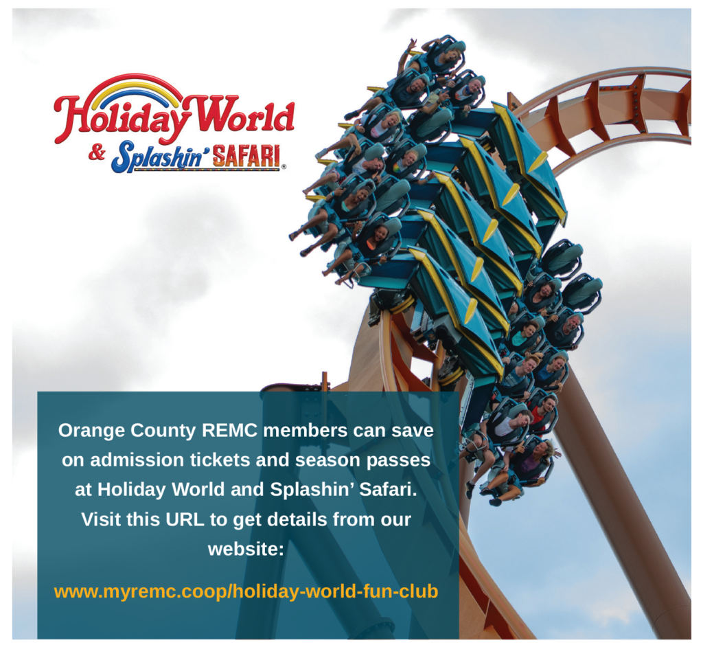 Orange Holiday World ad