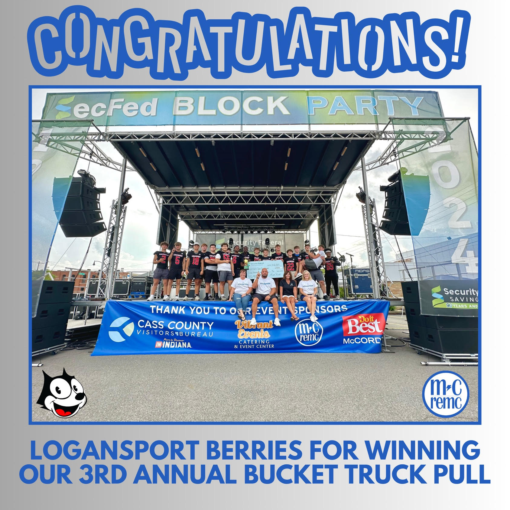 Berries win bucket truck pull Indiana Connection