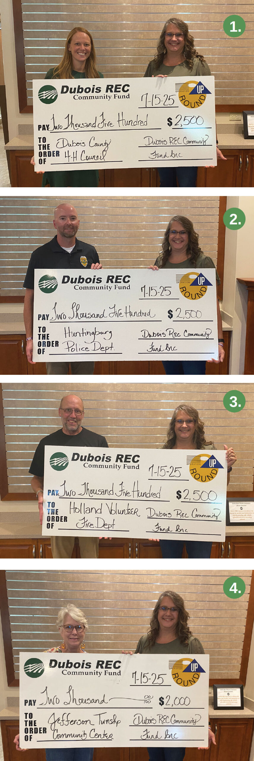 Operation Round Up grantees