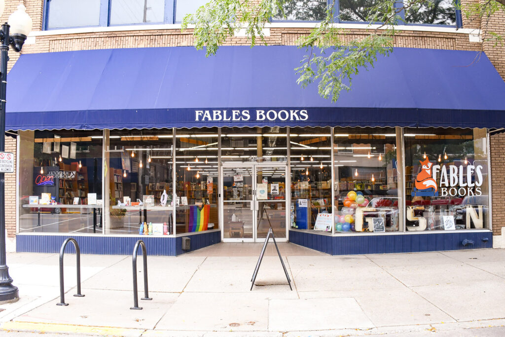 Fables Books believes that independent bookstores are important “third spaces” where people can gather and exchange ideas. After their local bookstore closed its brick and mortar shop, three friends swooped in to ensure the community had this important amenity.  