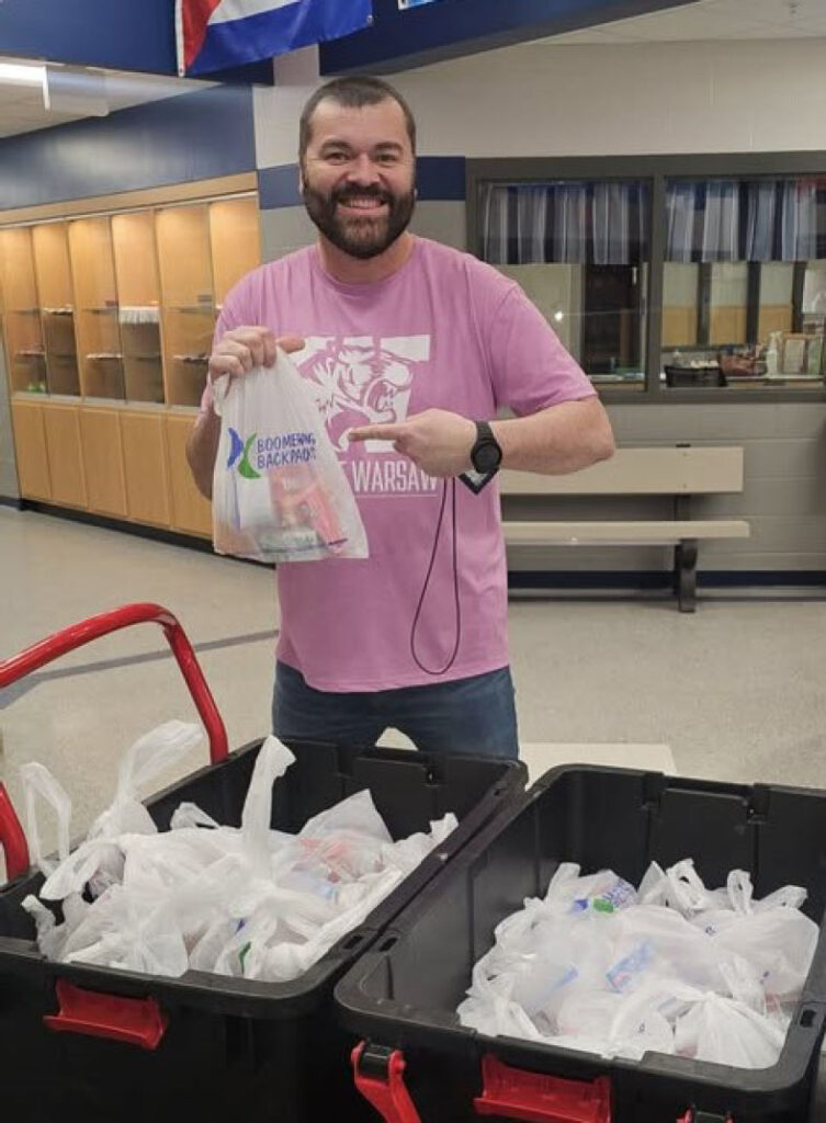 Boomerang Backpacks donation