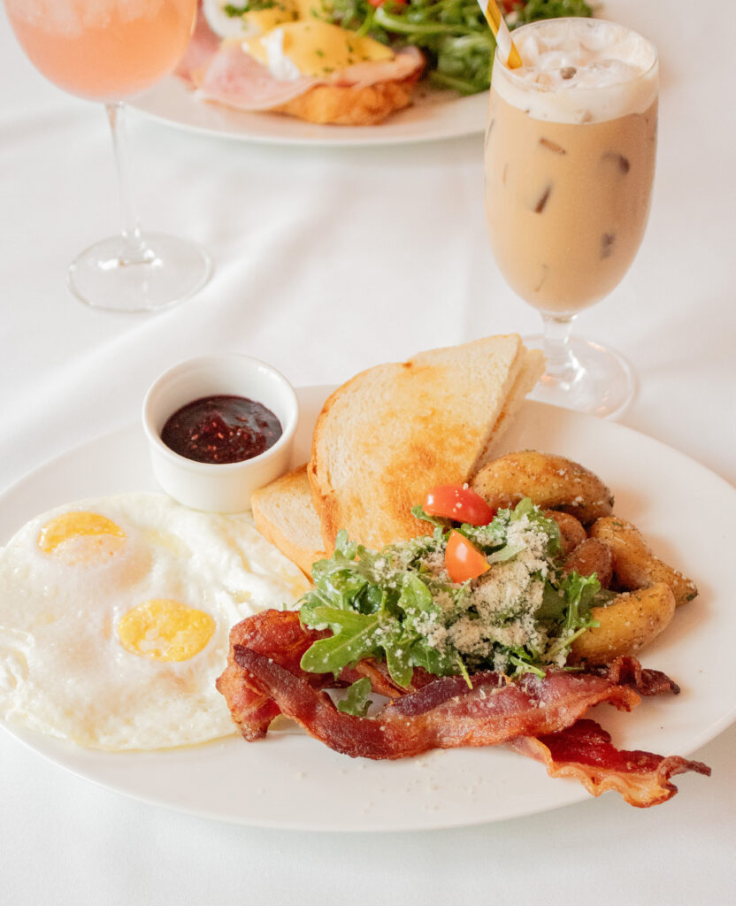 Along with amazing desserts, all Cake Bake Shops offer a full menu.