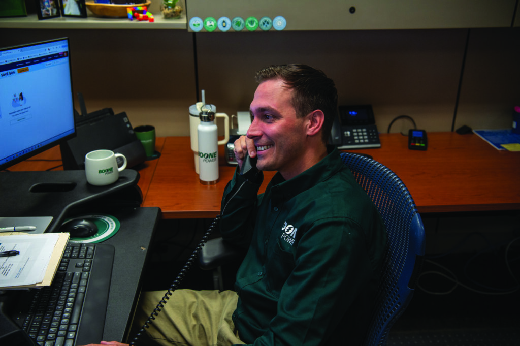 Boone Power employee