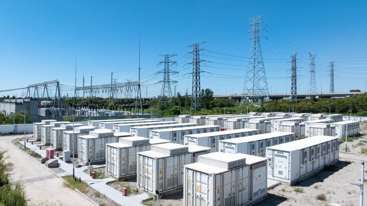 Battery storage facility