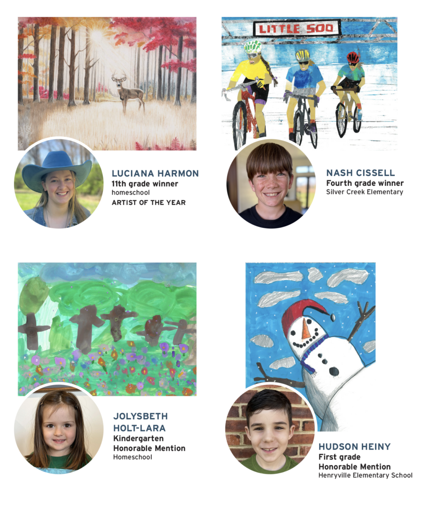 Clark art contest winners