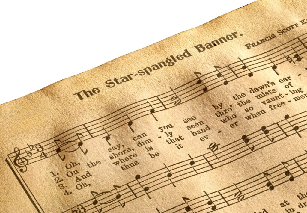Star Spangled Banner lyrics and music