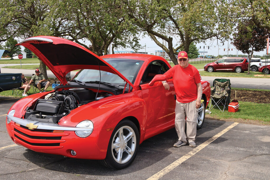 Man with car