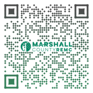 Capital credit QR code