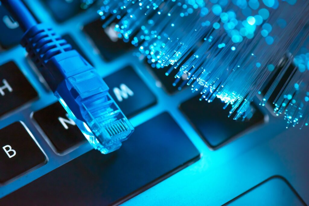 keyboard with fiber